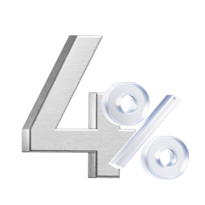 4%&nbsp;годовых