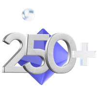 250+