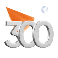 300+