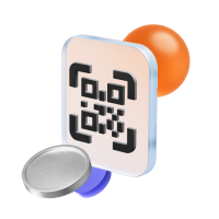 QR-код на столе