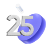 До 25%