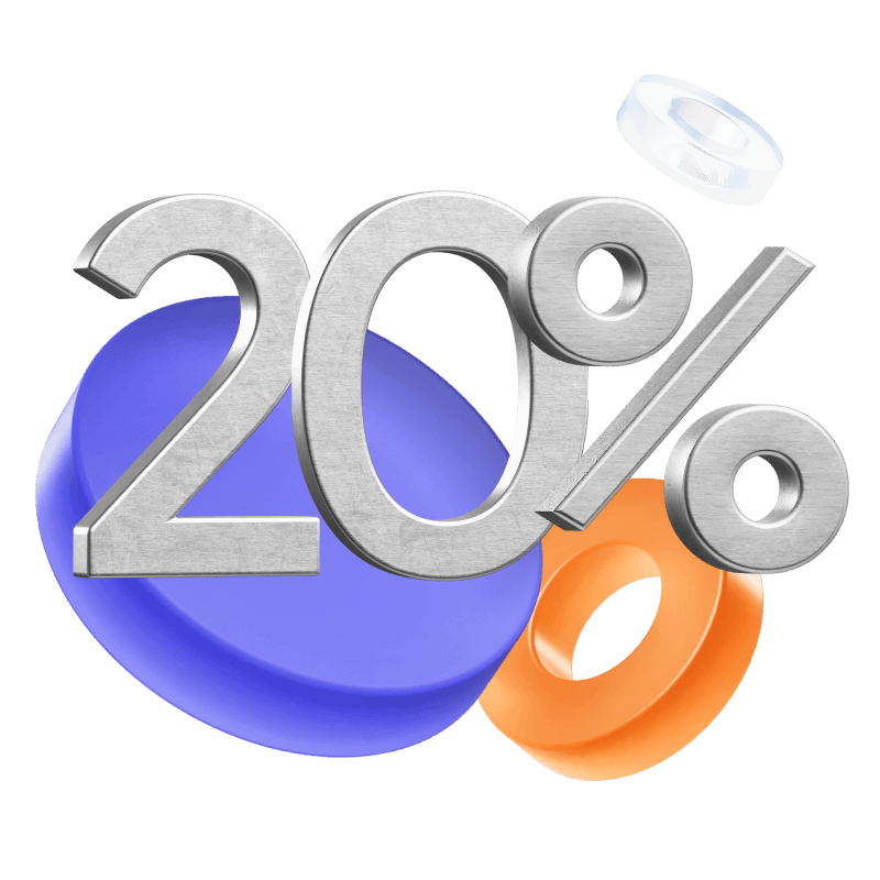 Получайте кешбэк 20% за оплату с помощью шаблонов