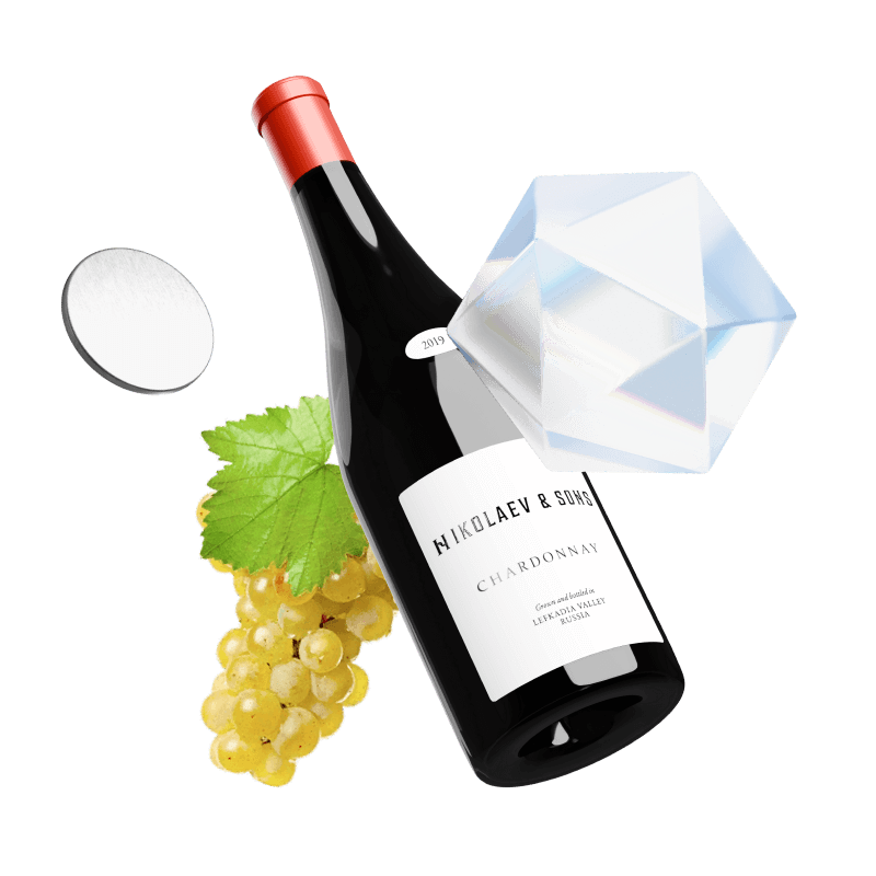 Шардоне 2019 г. <p>«Никoлаев и Сыновья»